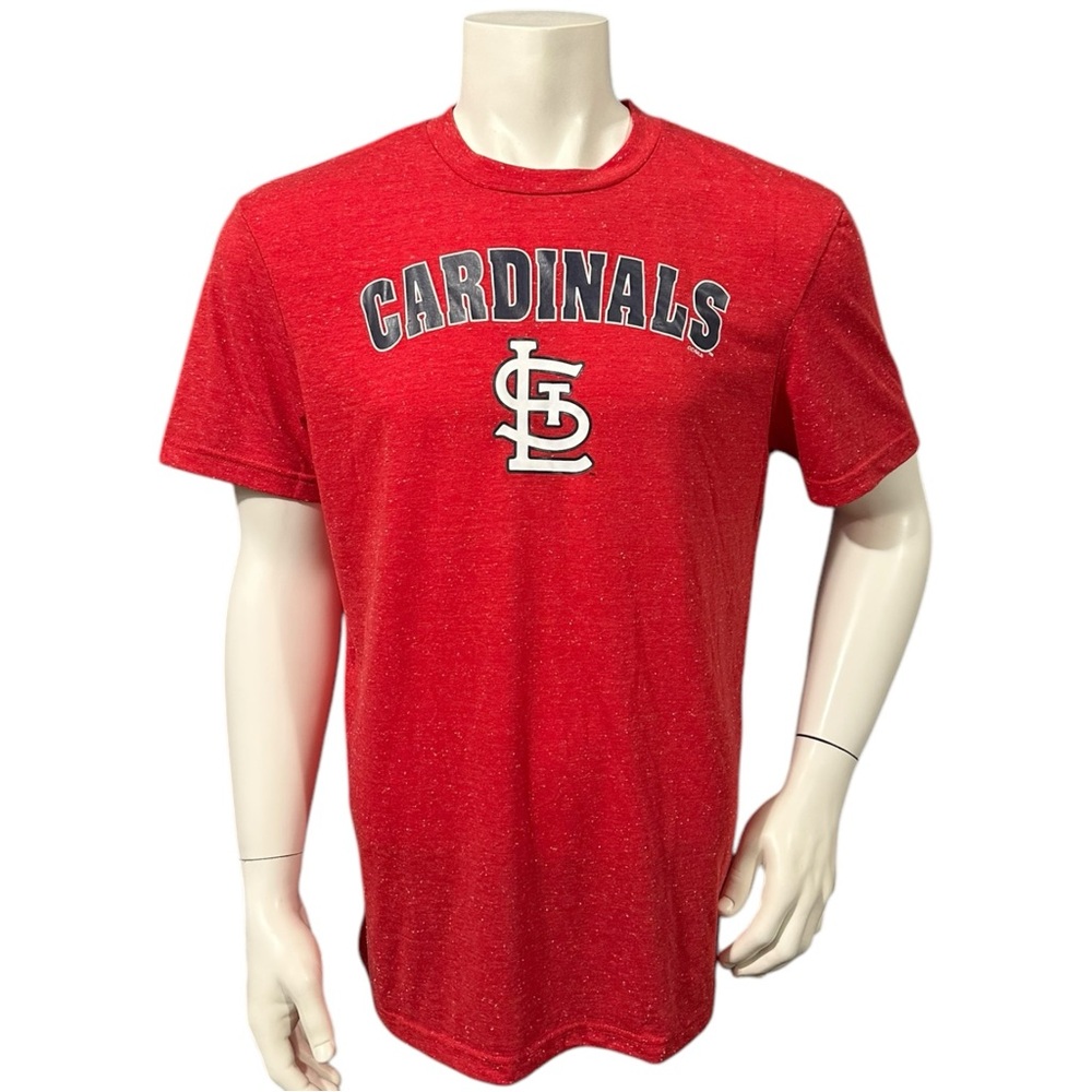 Concepts Sports Cardinals Athletic T-Shirt Red Baseball Logo Short Sleeve L